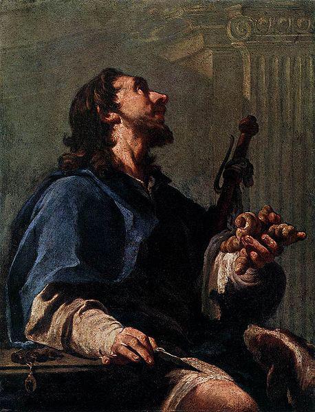 Giambattista Pittoni Saint Roch oil painting image